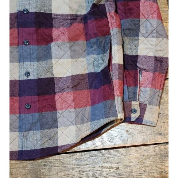 NWT Eddie Bauer Shacket Jacket Men's Small Quilted  Lined Pockets Button Up - Picture 3 of 16